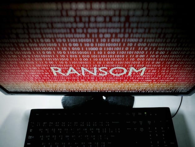 A close-up of a computer screen displaying a warning message about a potential phishing attempt, emphasizing the need for vigilance against online scams.