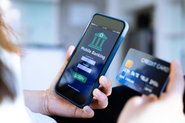 A close-up of a smartphone screen showing a bank's authentication app generating a one-time passcode (OTP) for 2FA, with blurred banking app icons in the background.
