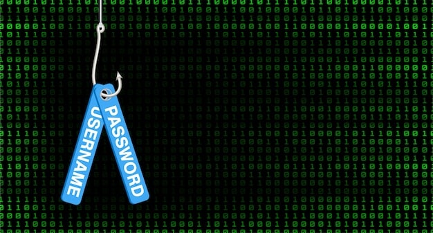 A graphical representation of a hacker trying different password combinations, illustrating the vulnerability of weak passwords.