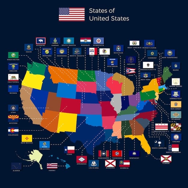 A map of the United States with highlighted states indicating those with comprehensive data privacy laws already in place. States like California, Virginia, and Colorado are prominently highlighted.