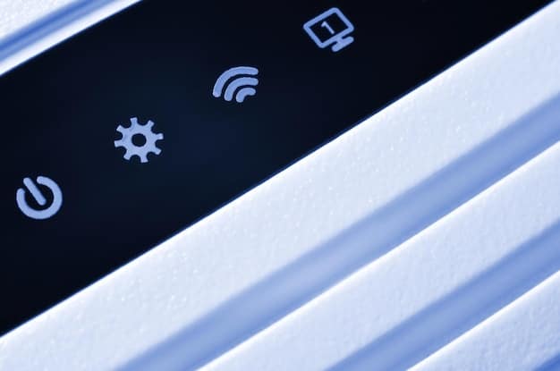 A screenshot of a router's firmware update page, showing the progress bar and update instructions. The router's brand logo is visible in the corner.