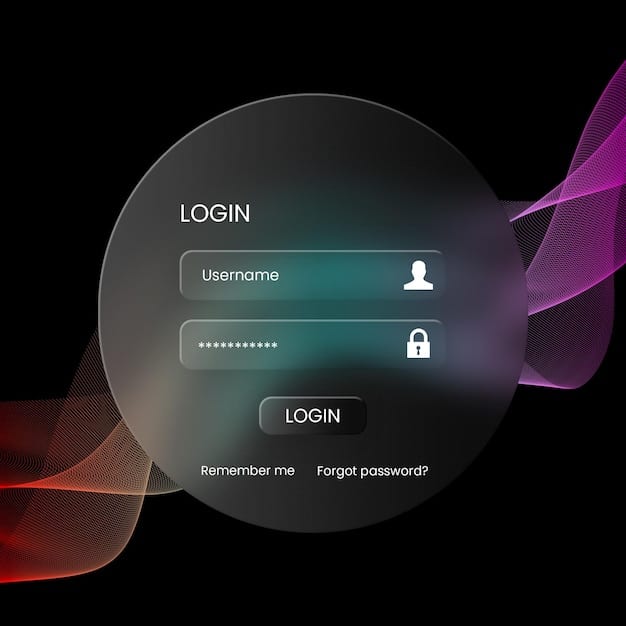 A blurred background of Google's search engine interface with a vibrant, glowing lock icon in the foreground, representing secure online transactions and privacy.