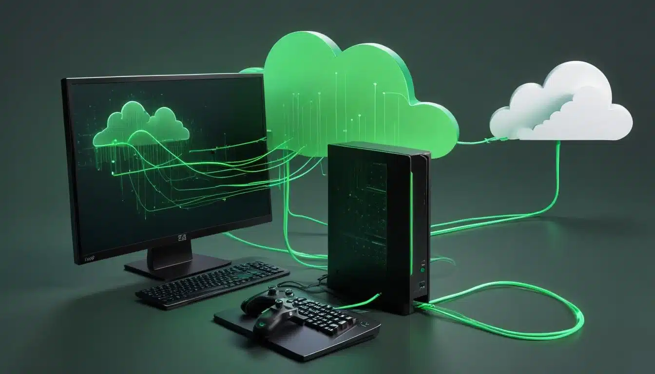Smooth data flow between gaming device and cloud server.
