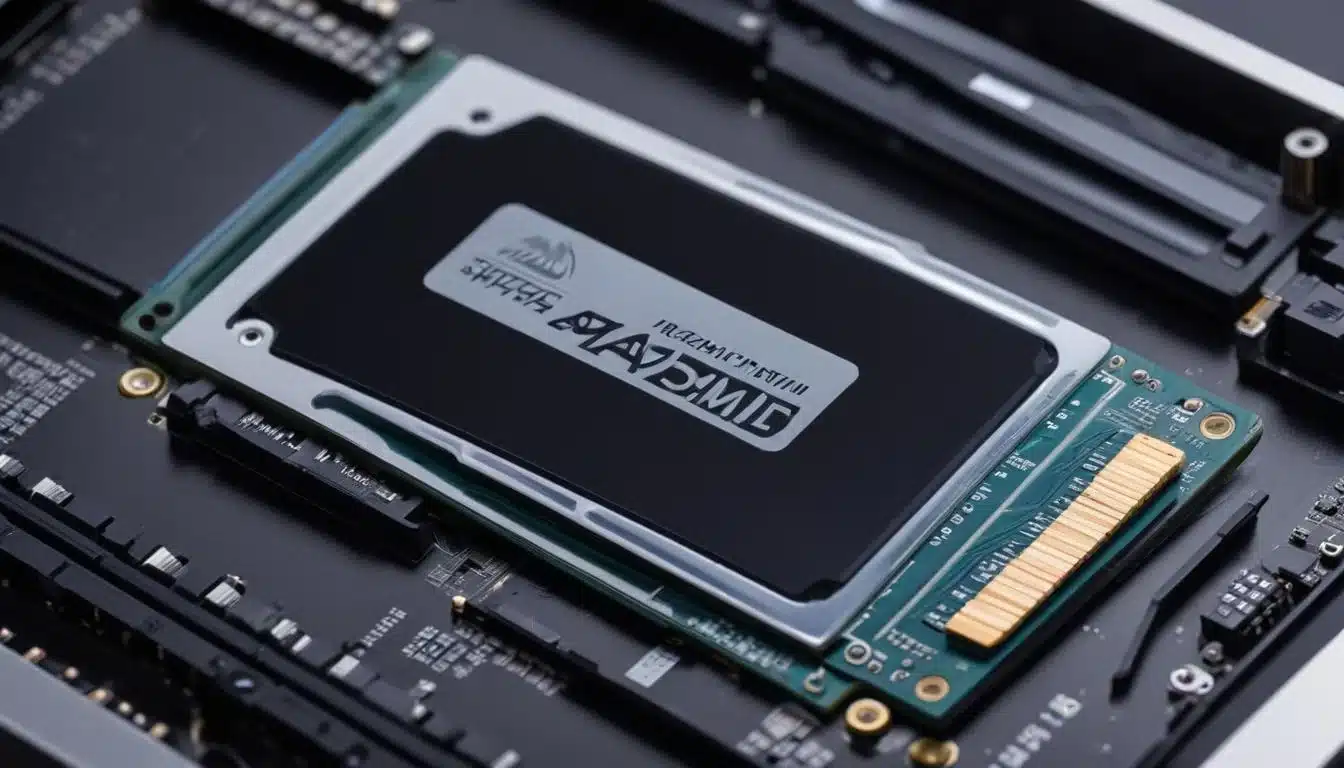 M.2 NVMe SSD with heatsink, highlighting thermal management for PS5 compatibility.
