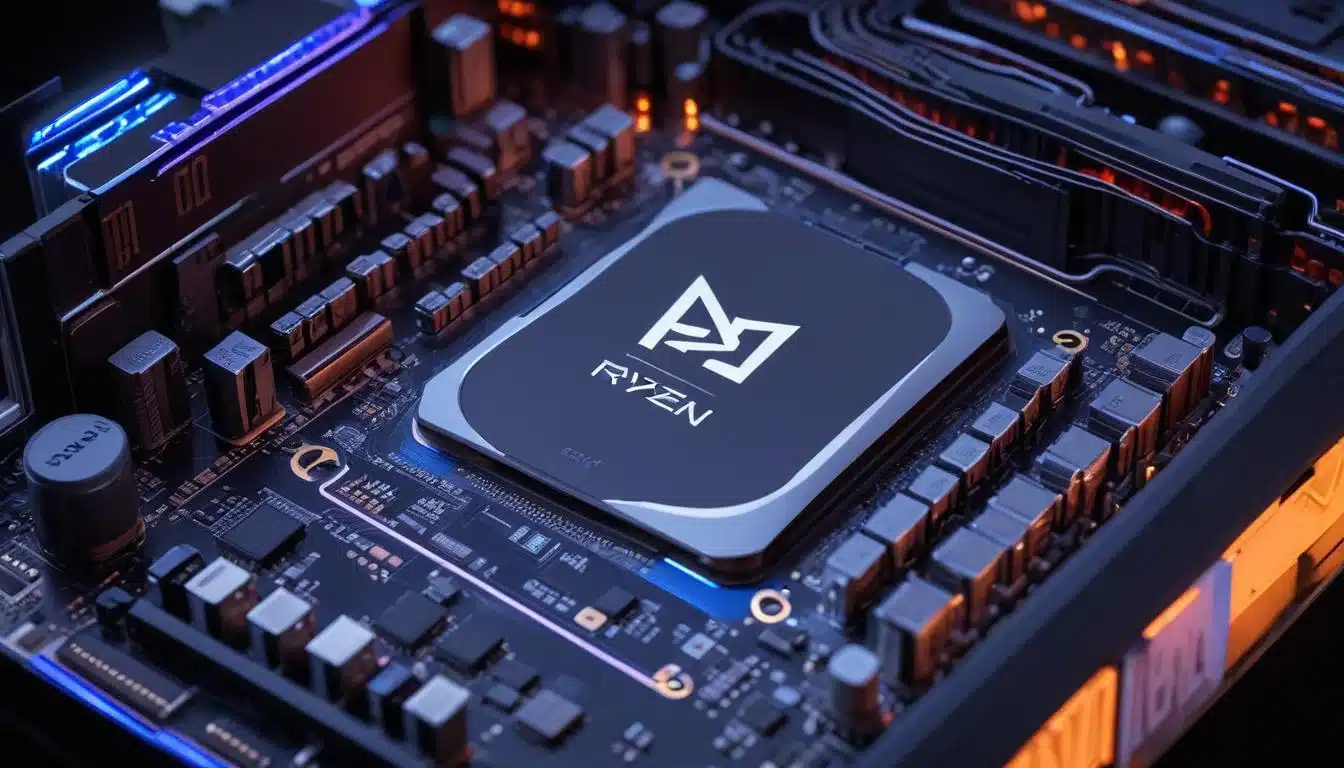 Internal view of PS5 CPU and GPU, illustrating powerful gaming hardware