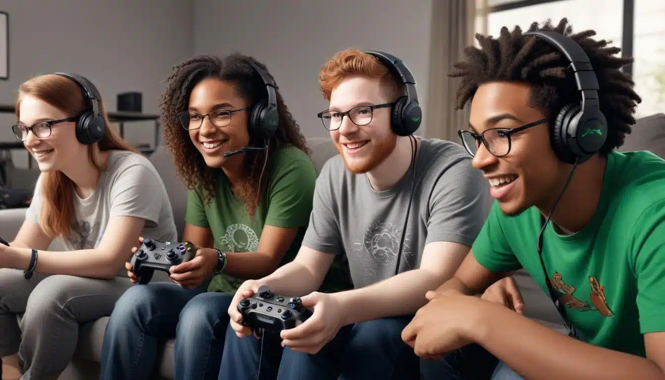 Diverse gamers using adaptive controllers with Xbox