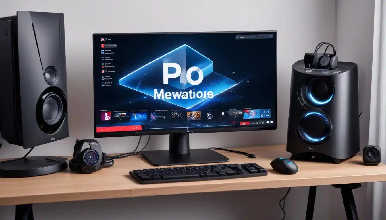 Gamer's setup showing PS5, YouTube Live Creator Studio, webcam, and live 4K stream metrics.